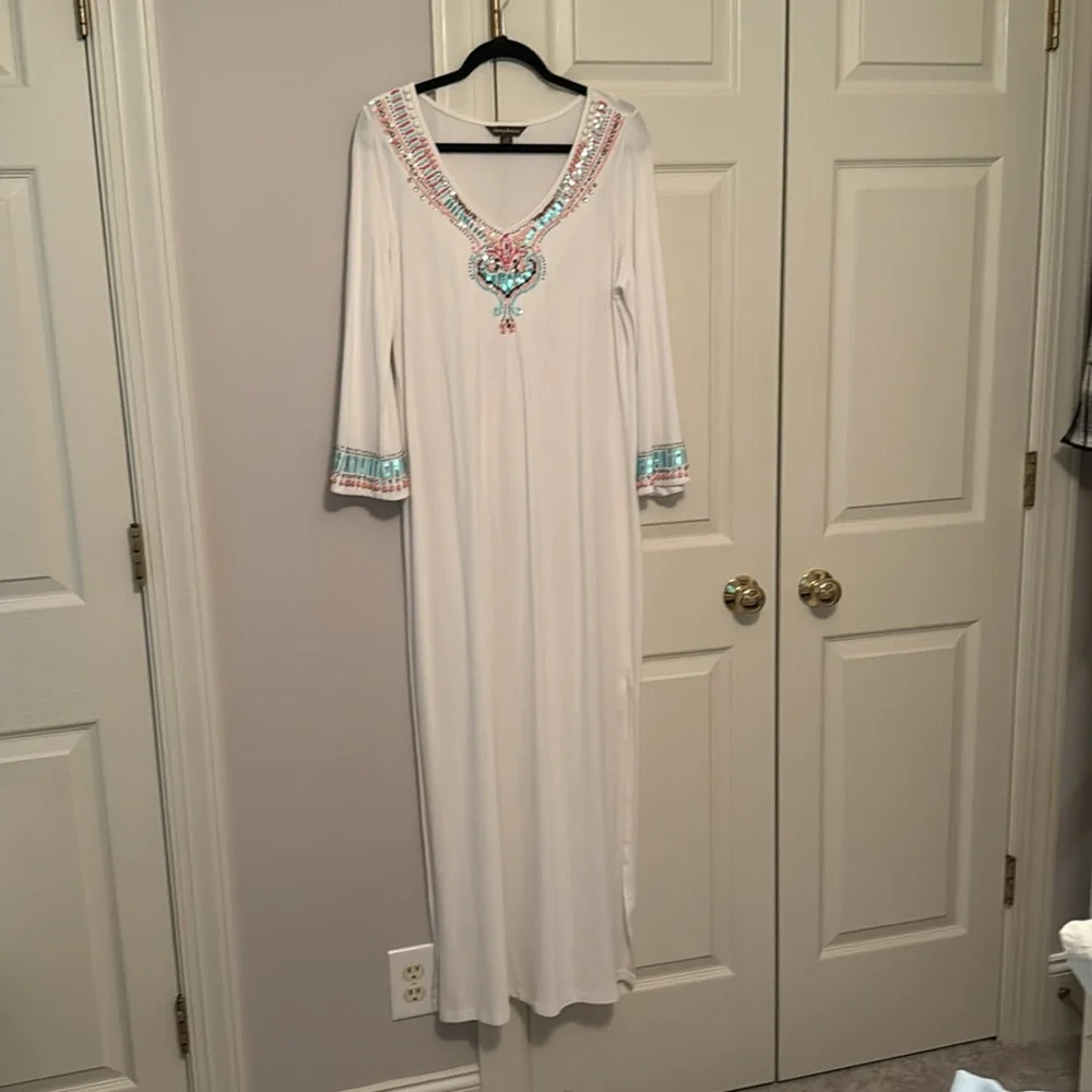 Gorgeous Tommy Bahama Jeweled Dress - Picture 2 of 8